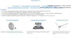 Desktop Screenshot of connect-tv.by